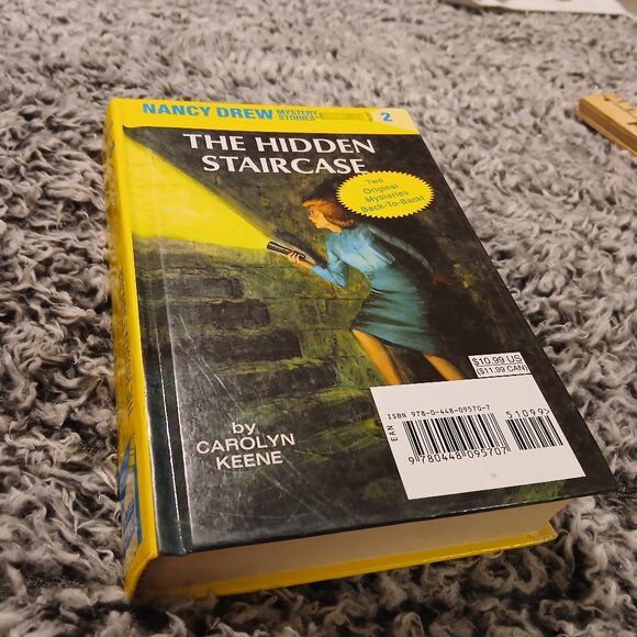 Nancy Drew The Secret of the Old Clock/The Hidden Staircase Double Feature Book - Picture 3 of 12
